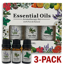 Load image into Gallery viewer, 3 Pack - Aromatherapy Essential Oils Gift Set for Humidifiers