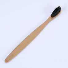 Load image into Gallery viewer, Bamboo Charcoal Toothbrush Set
