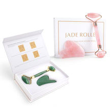Load image into Gallery viewer, Claw Scraping Board Jade Roller Set
